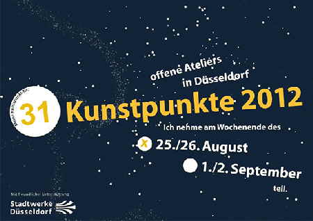 Kunstpunkte 2012 Flyer