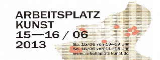 Arbeitsplatz Kunst 2013 Flyer