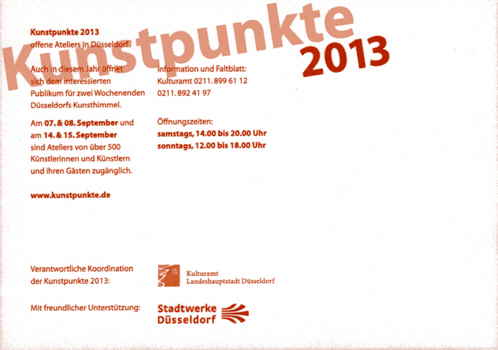 Kunspunkte 2013 Flyer