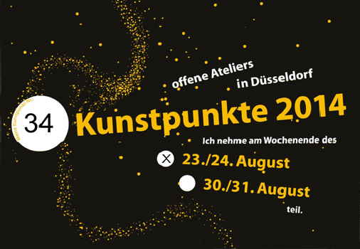 Kunstpunkte 2014  Flyer