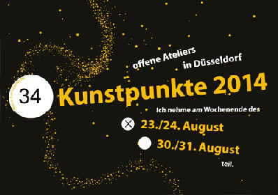 Kunstpunkte 2014 Flyer